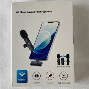 Lavalier Wireless Microphone Type-C NIB